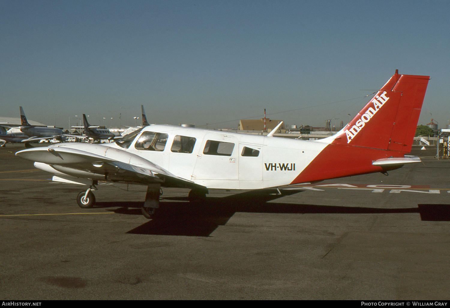 Aircraft Photo of VH-WJI | Piper PA-34-200T Seneca II | Anson Air | AirHistory.net #65989