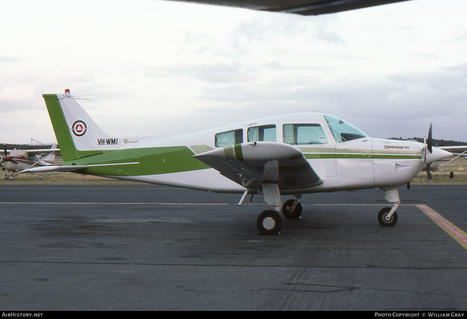 Aircraft Photo of VH-WMI | Beech C23 Sundowner 180 | AirHistory.net #65997