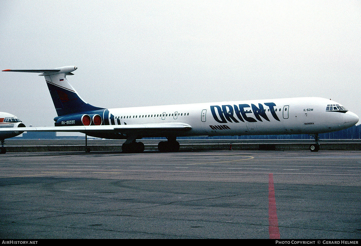 Aircraft Photo of RA-86590 | Ilyushin Il-62M | Orient Avia | AirHistory.net #66005