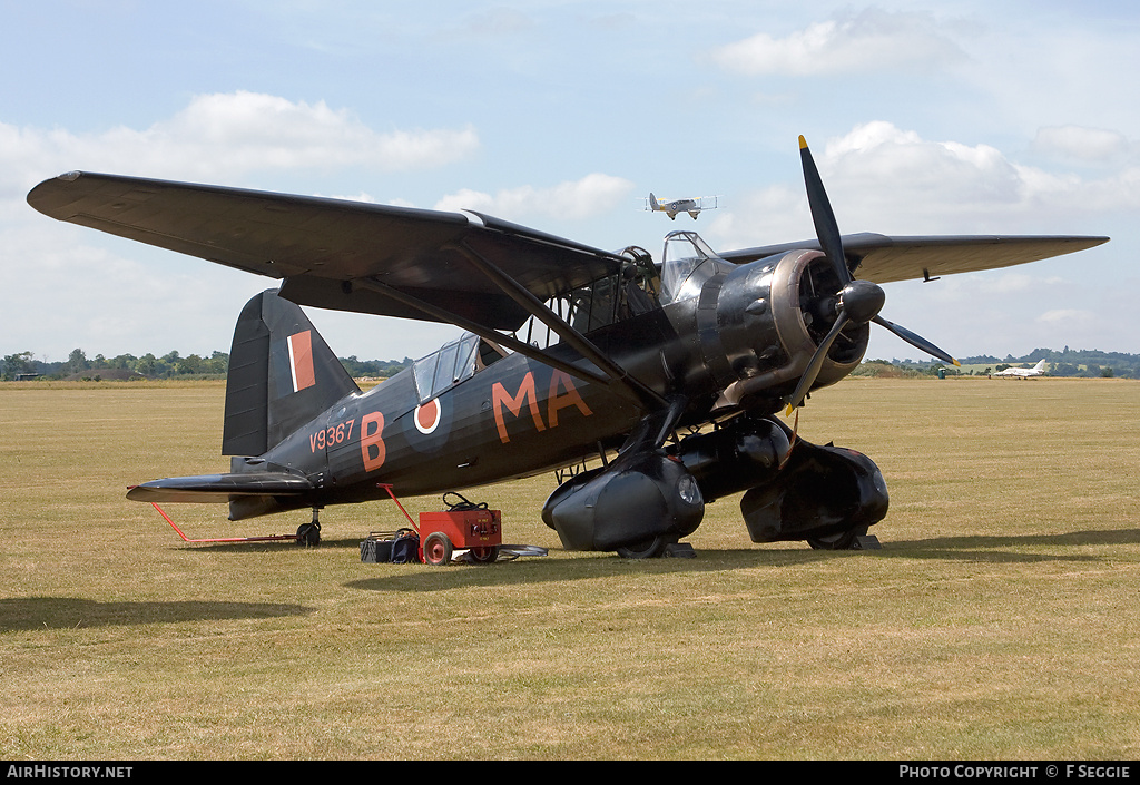Aircraft Photo of G-AZWT / V9367 | Westland Lysander Mk3A | UK - Air Force | AirHistory.net #66009