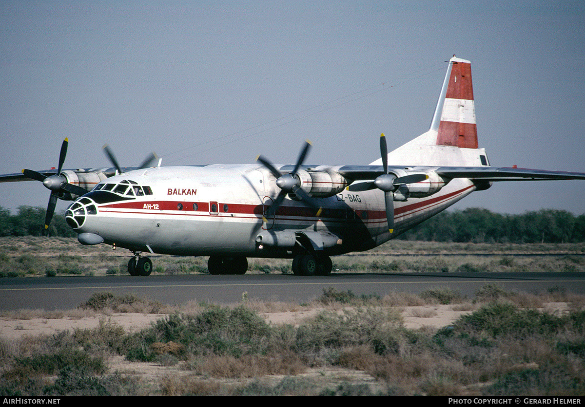 Aircraft Photo of LZ-BAG | Antonov An-12B | Balkan - Bulgarian Airlines | AirHistory.net #66020
