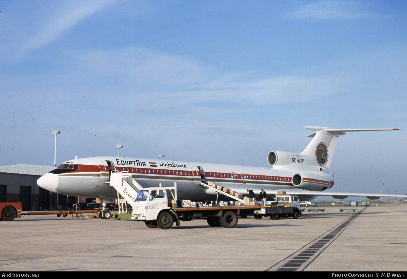 Aircraft Photo of SU-AXD | Tupolev Tu-154 | EgyptAir | AirHistory.net #66025