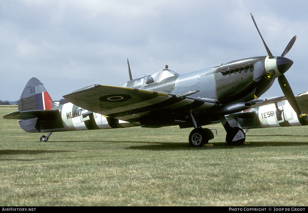 Aircraft Photo of G-BJSG / ML417 | Supermarine 361 Spitfire LF9C | UK - Air Force | AirHistory.net #66027