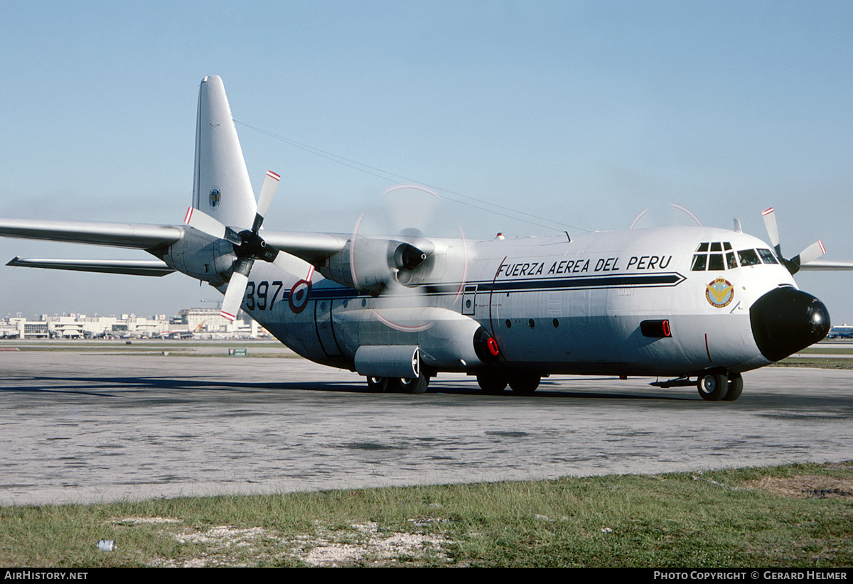 Aircraft Photo of 397 | Lockheed L-100-20 Hercules (382E) | Peru - Air Force | AirHistory.net #66038