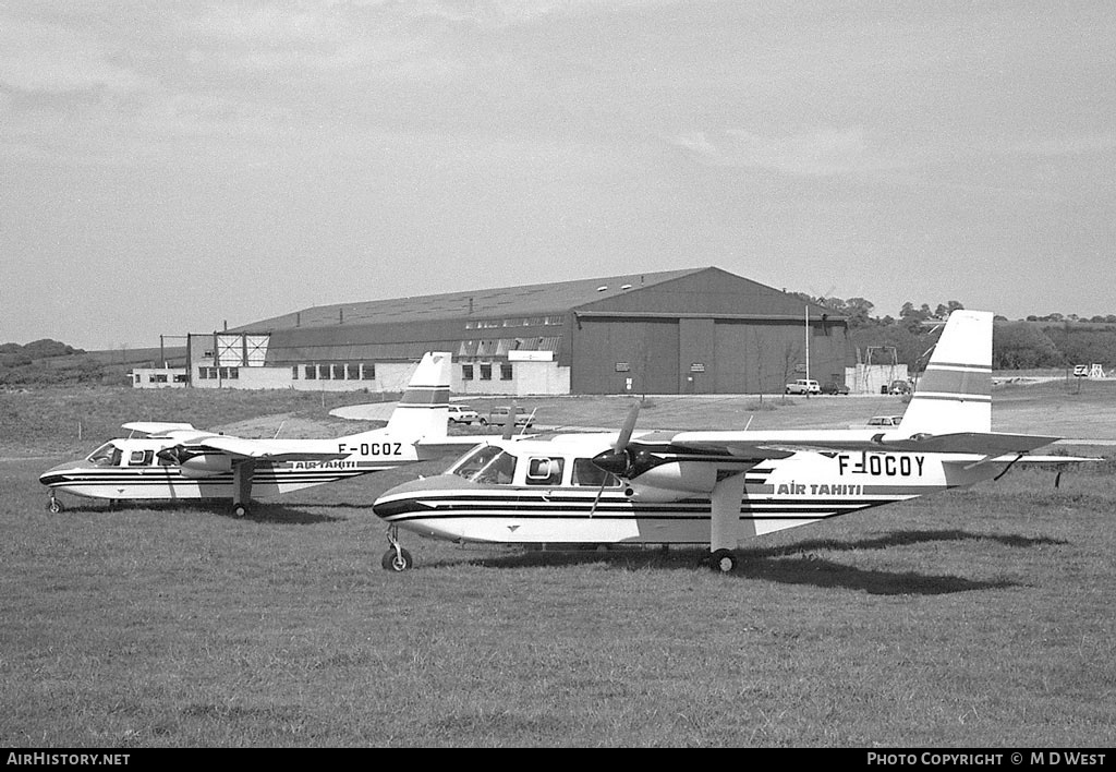 Aircraft Photo of F-OCOY | Britten-Norman BN-2A Islander | Air Tahiti | AirHistory.net #66051