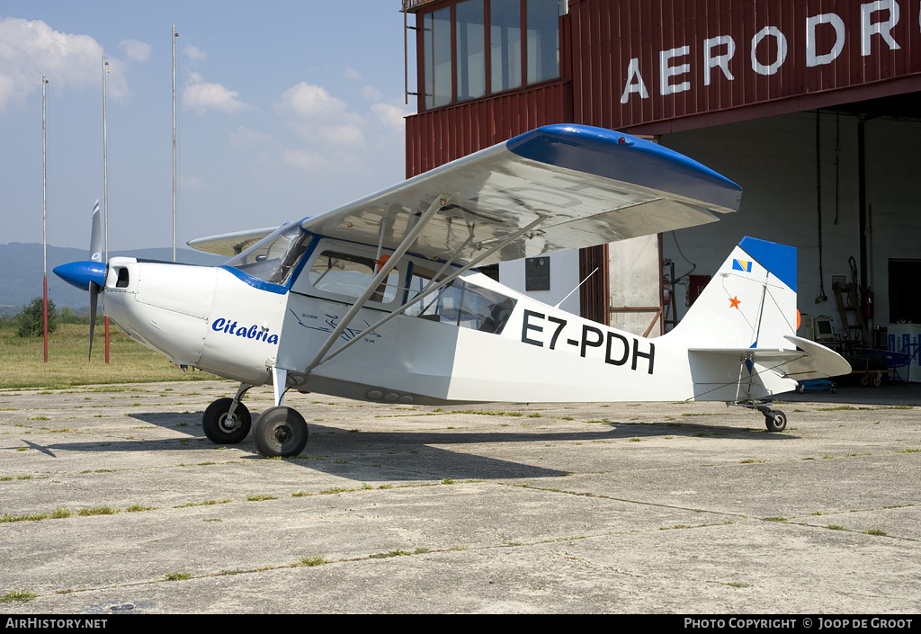 Aircraft Photo of E7-PDH | Champion 7GCBC Citabria | AirHistory.net #66055