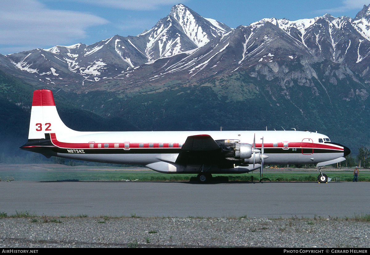 Aircraft Photo of N9734Z | Douglas DC-7C | AirHistory.net #66086