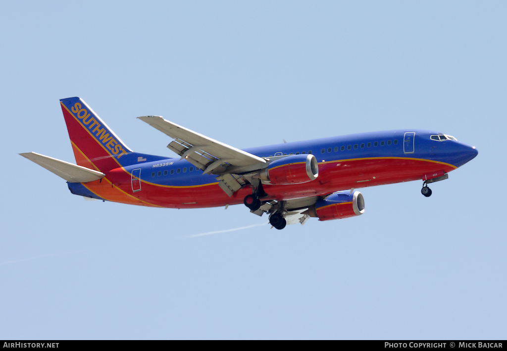 Aircraft Photo of N633SW | Boeing 737-3H4 | Southwest Airlines | AirHistory.net #66094