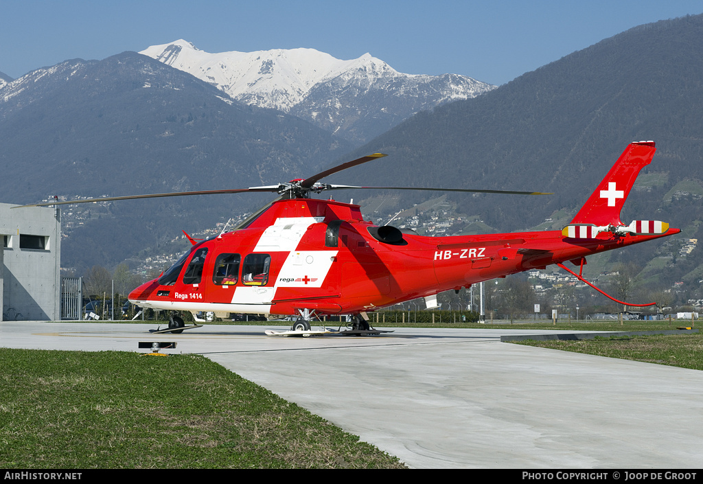 Aircraft Photo of HB-ZRZ | AgustaWestland AW-109SP Da Vinci | REGA - Swiss Air Ambulance | AirHistory.net #66101
