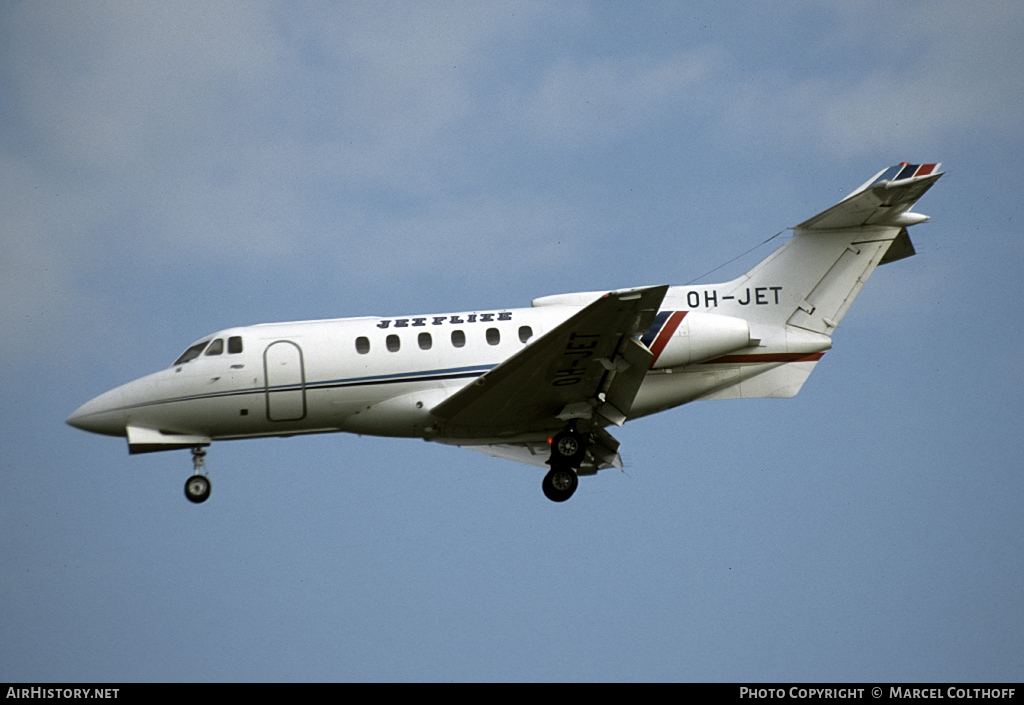 Aircraft Photo of OH-JET | British Aerospace HS-125-700B | JetFlite | AirHistory.net #66103