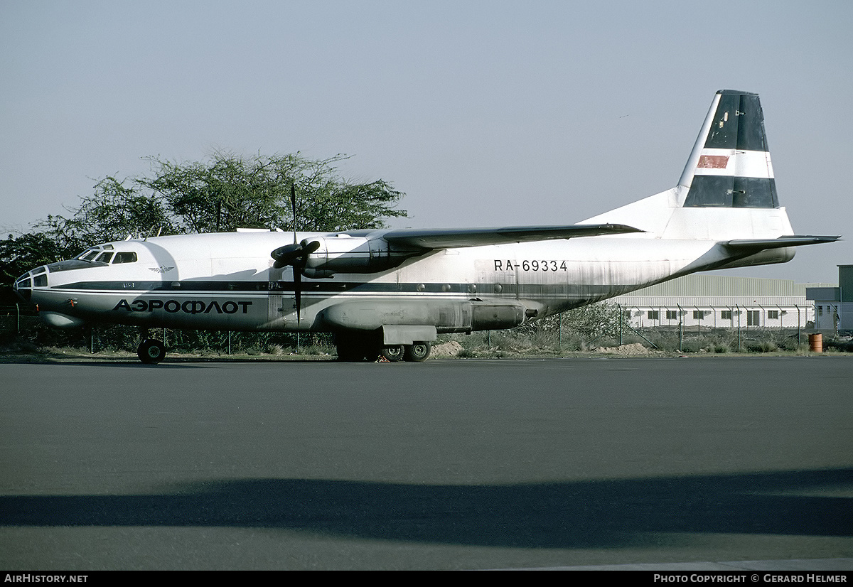 Aircraft Photo of RA-69334 | Antonov An-8 | Aeroflot | AirHistory.net #66111