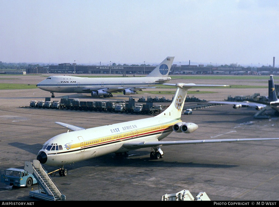 Aircraft Photo of 5X-UVJ | Vickers Super VC10 Srs1154 | East African Airways | AirHistory.net #66112