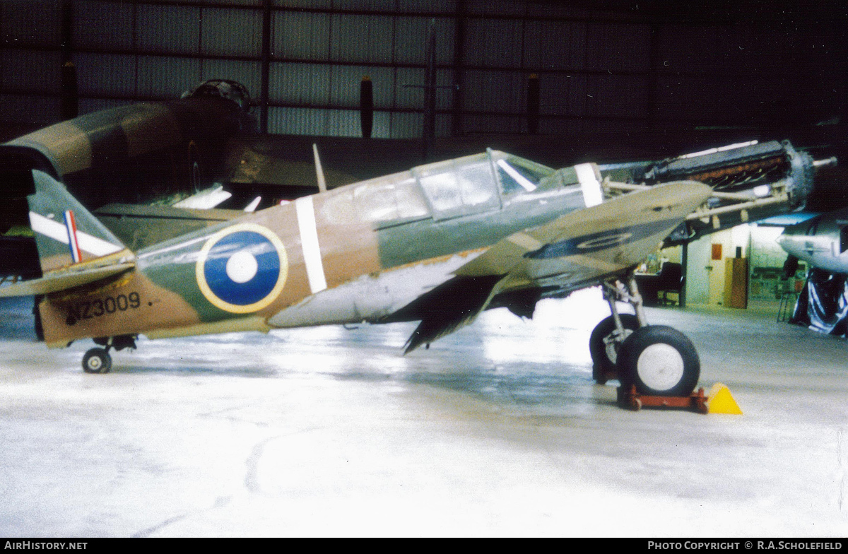 Aircraft Photo of NZ3009 | Curtiss P-40E Kittyhawk 1A | New Zealand - Air Force | AirHistory.net #66114