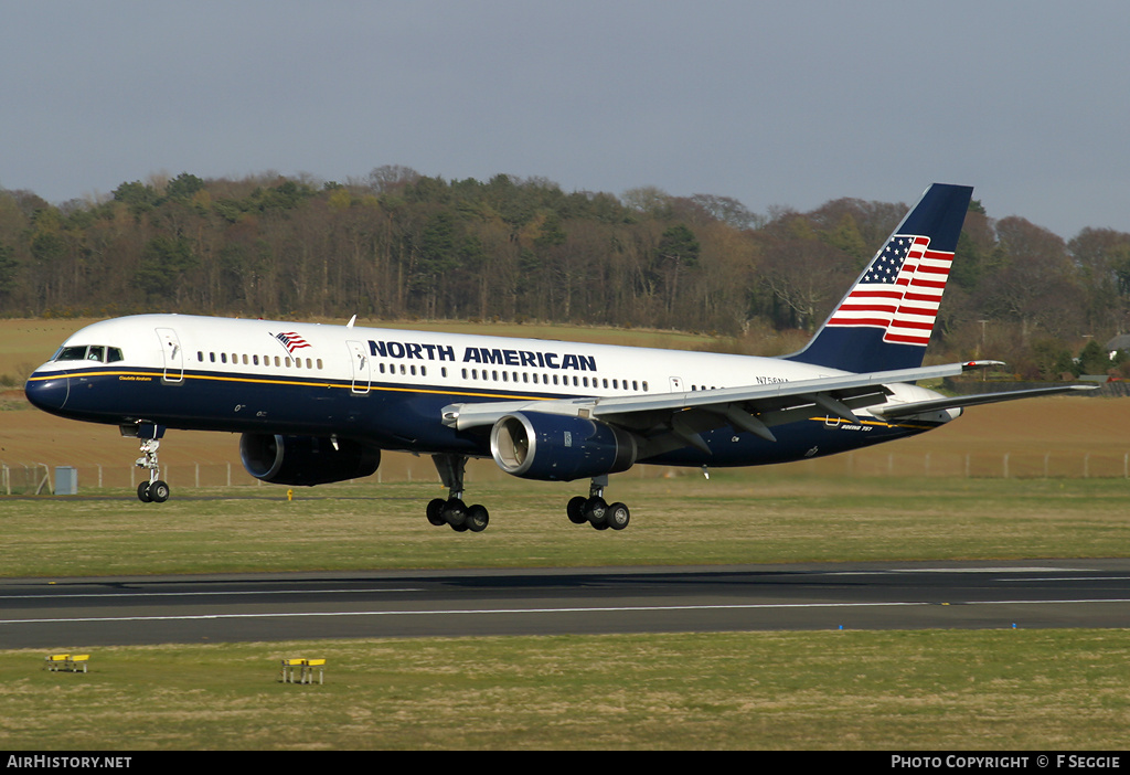 Aircraft Photo of N756NA | Boeing 757-28A | North American Airlines | AirHistory.net #66121