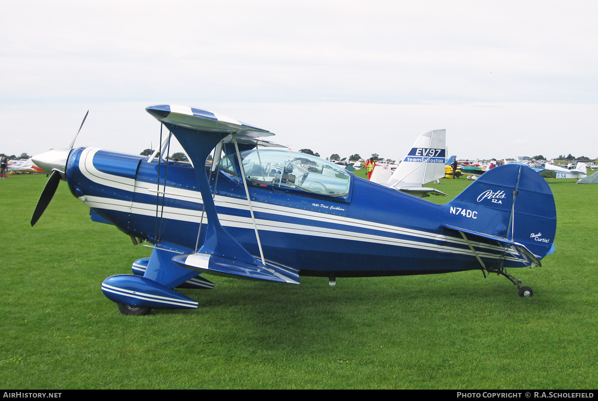 Aircraft Photo of N74DC | Pitts S-2A Special | AirHistory.net #66131