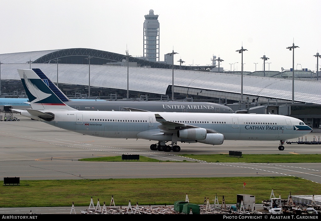 Aircraft Photo of B-HXE | Airbus A340-313 | Cathay Pacific Airways | AirHistory.net #66134