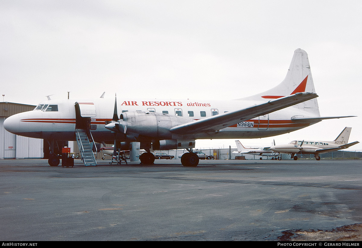 Aircraft Photo of N968N | Convair 580 | Air Resorts Airlines | AirHistory.net #66135