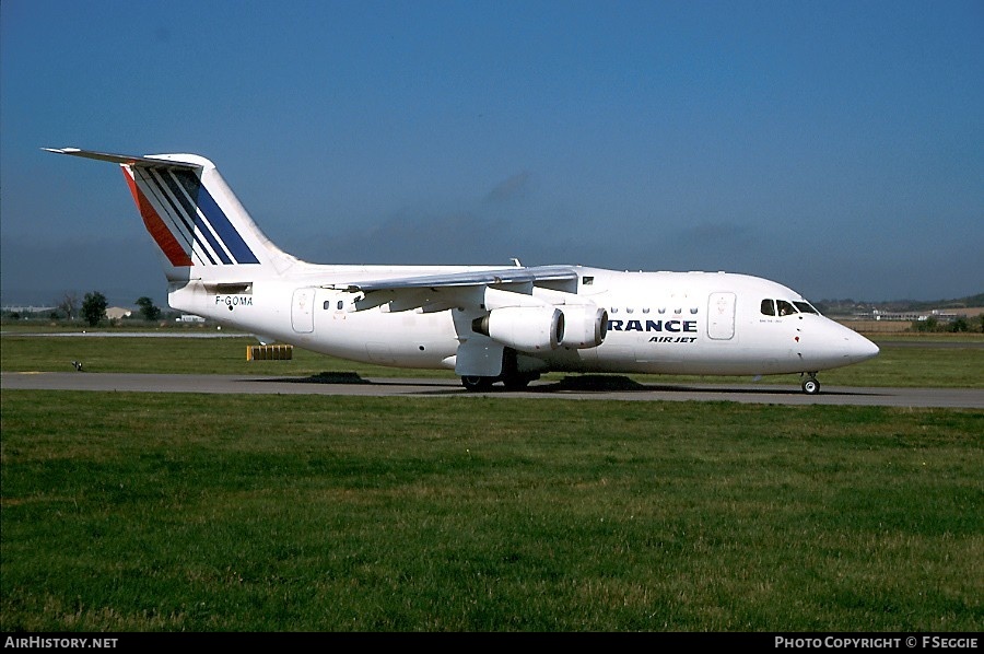 Aircraft Photo of F-GOMA | British Aerospace BAe-146-200 | Air France | AirHistory.net #66144