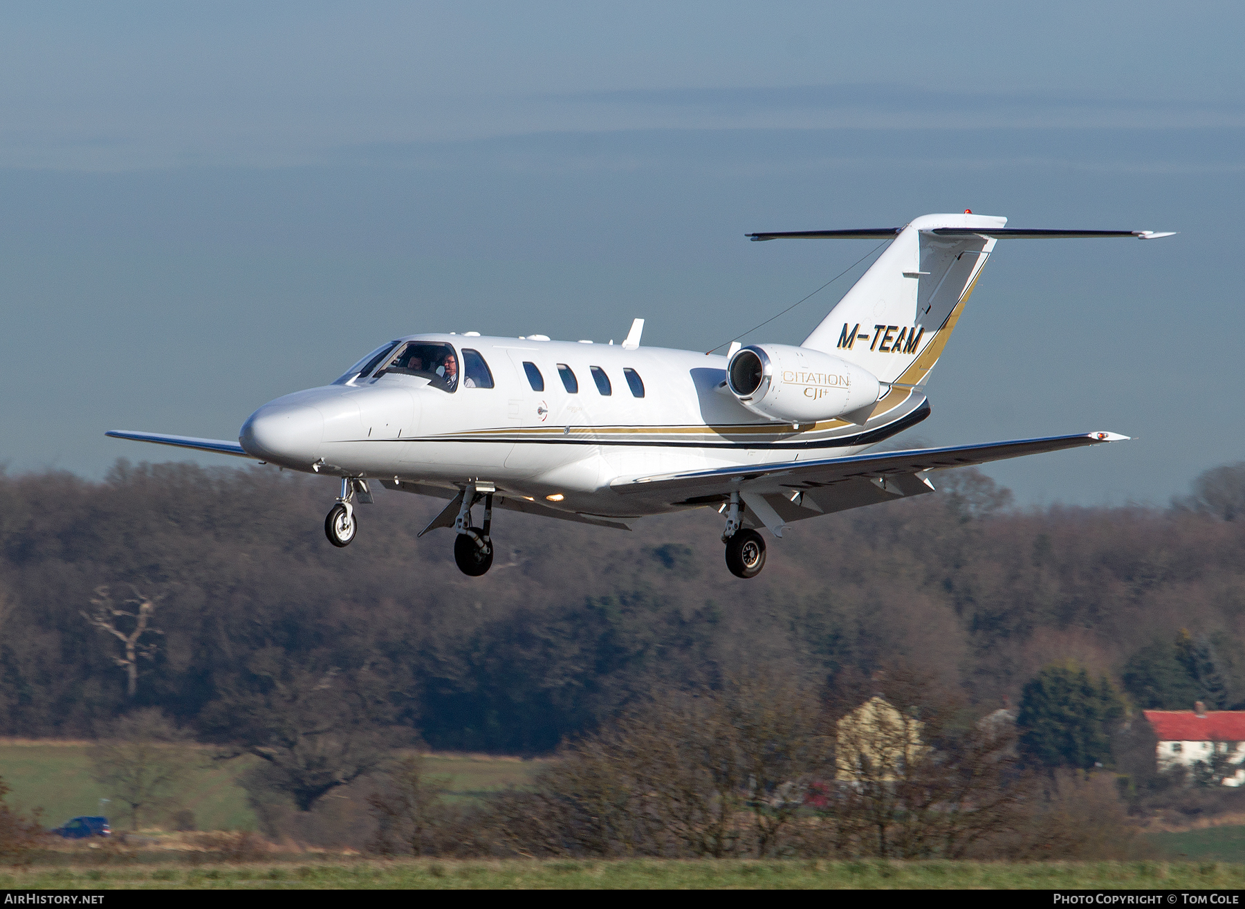 Aircraft Photo of M-TEAM | Cessna 525 CitationJet CJ1+ | AirHistory.net #66148