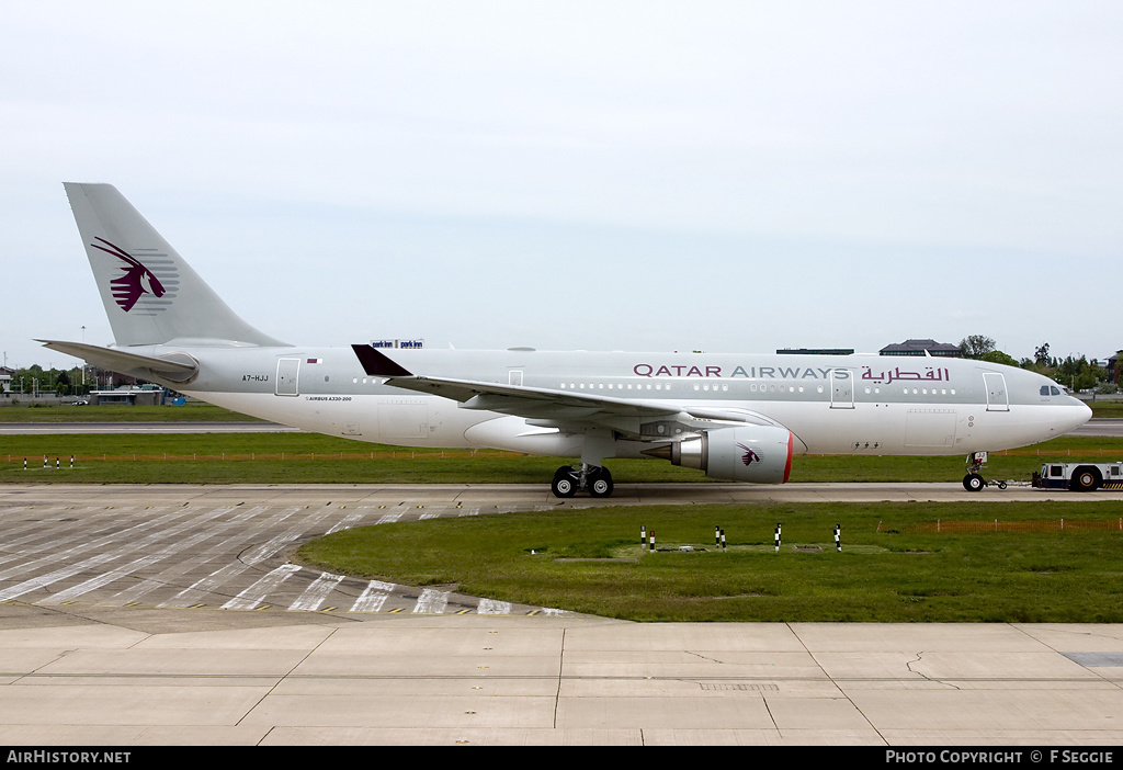 Aircraft Photo of A7-HJJ | Airbus A330-203 | Qatar Airways | AirHistory.net #66150