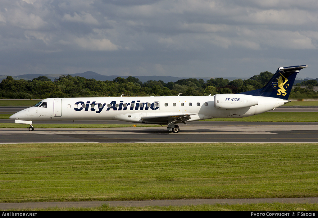 Aircraft Photo of SE-DZB | Embraer ERJ-145EP (EMB-145EP) | City Airline | AirHistory.net #66159