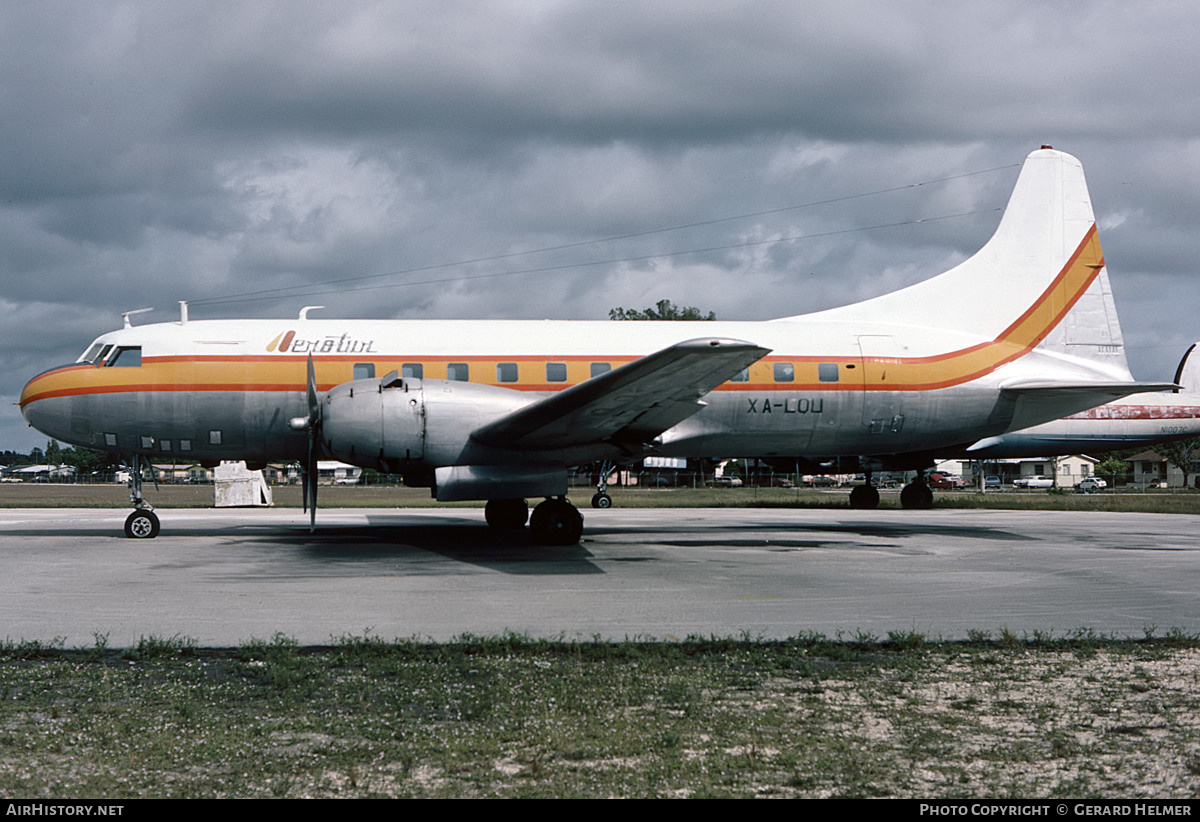 Aircraft Photo of XA-LOU | Convair 440-48 Metropolitan | Aerotur | AirHistory.net #66165