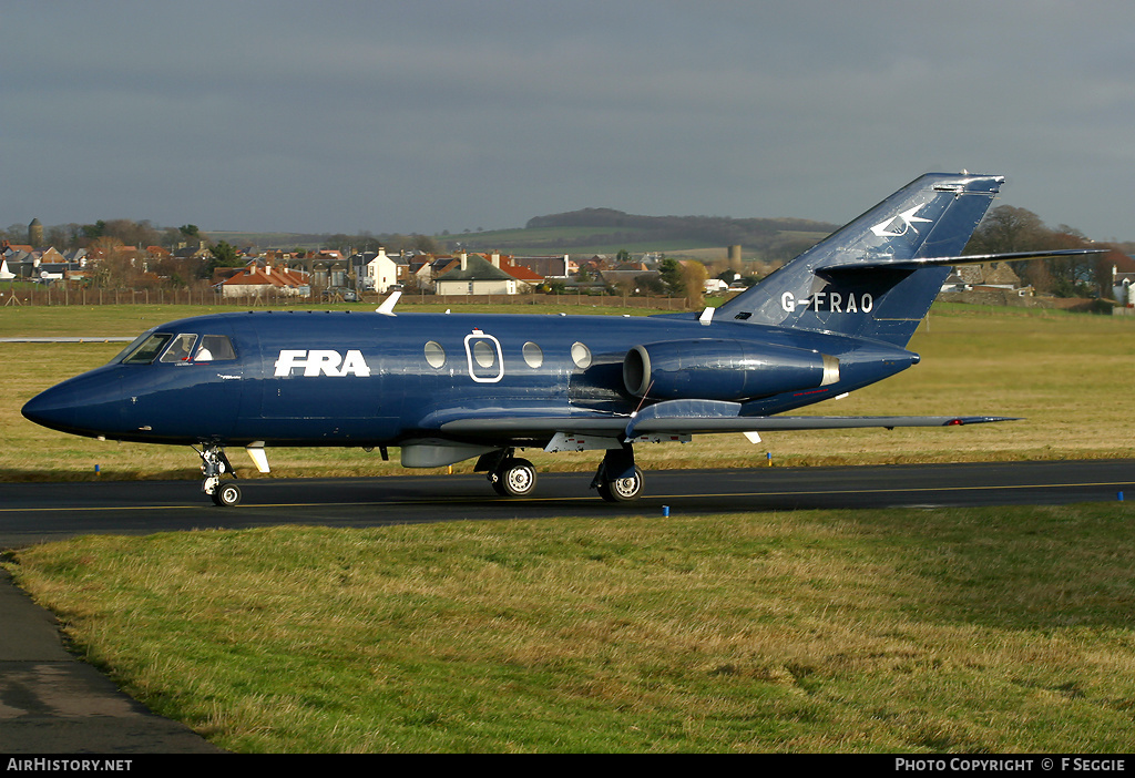 Aircraft Photo of G-FRAO | Dassault Falcon 20DC | FRA - FR Aviation | AirHistory.net #66168