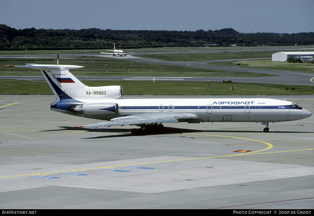 Aircraft Photo of RA-85663 | Tupolev Tu-154M | Aeroflot | AirHistory.net #66170