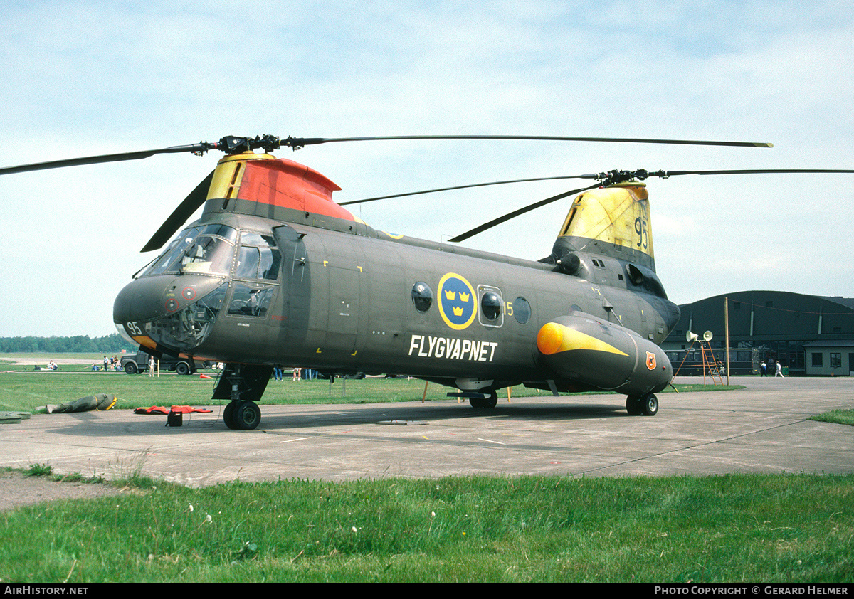 Aircraft Photo of 04455 | Boeing Vertol Hkp 4A | Sweden - Air Force | AirHistory.net #66175