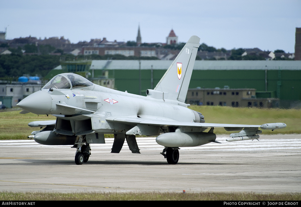 Aircraft Photo of ZK316 | Eurofighter EF-2000 Typhoon FGR4 | UK - Air Force | AirHistory.net #66177