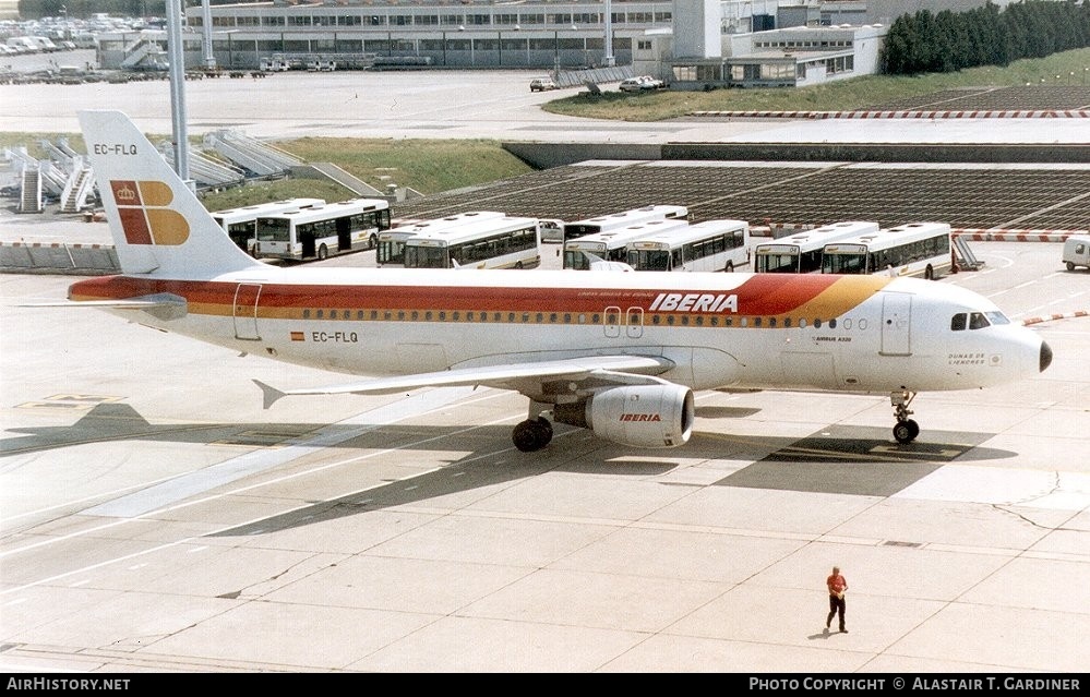 Aircraft Photo of EC-FLQ | Airbus A320-211 | Iberia | AirHistory.net #66208