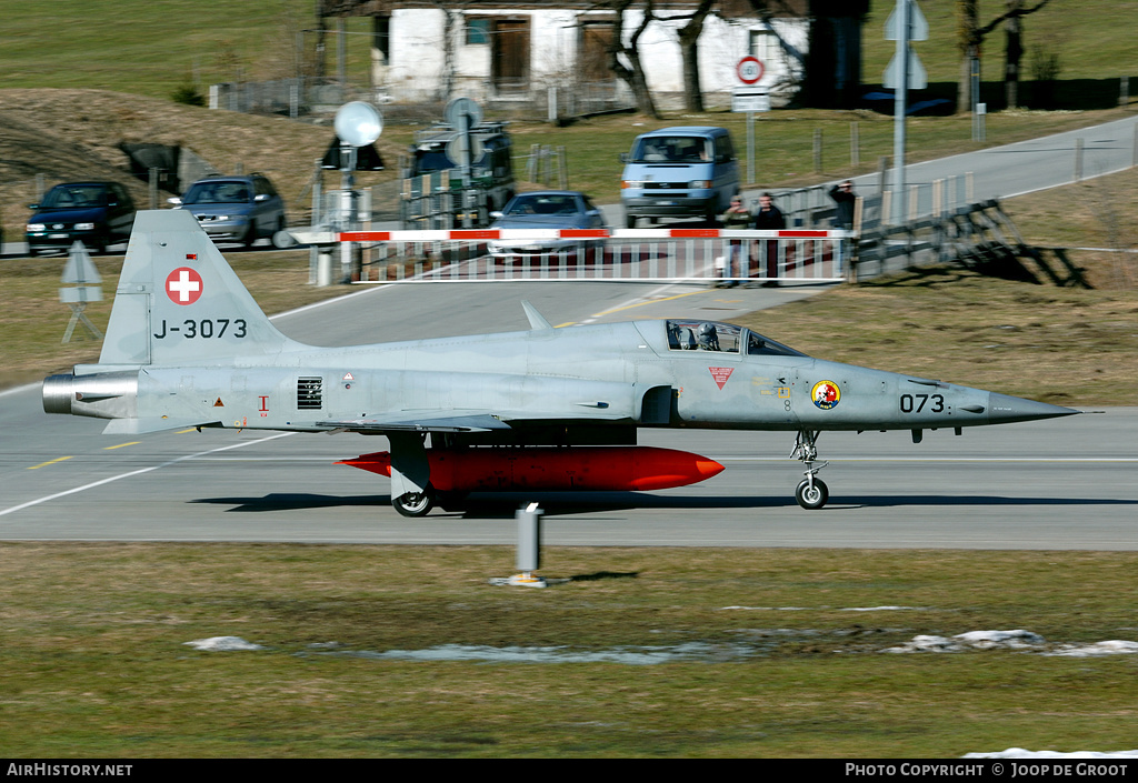 Aircraft Photo of J-3073 | Northrop F-5E Tiger II | Switzerland - Air Force | AirHistory.net #66212