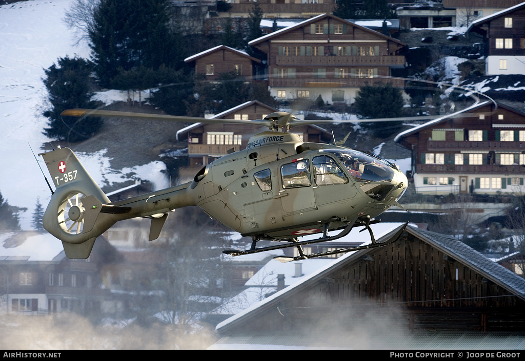 Aircraft Photo of T-357 | Eurocopter TH05 (EC-635P-2+) | Switzerland - Air Force | AirHistory.net #66213