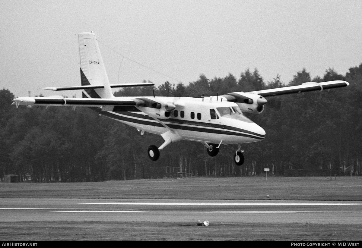 Aircraft Photo of CF-DHA | De Havilland Canada DHC-6-300 Twin Otter | De Havilland Canada | AirHistory.net #66218