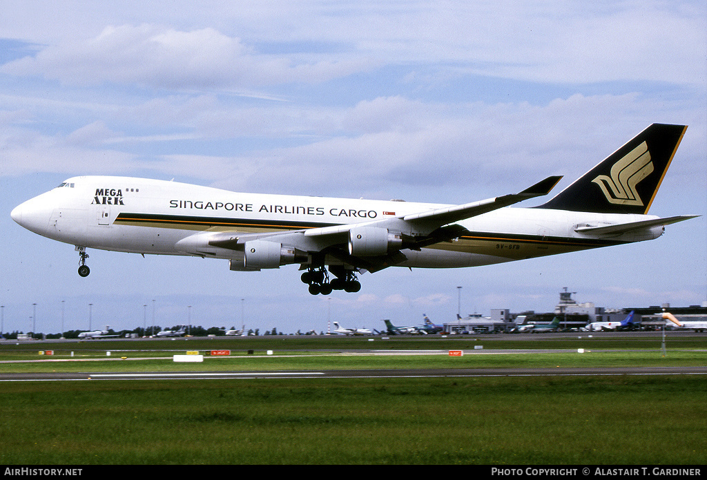 Aircraft Photo of 9V-SFB | Boeing 747-412F/SCD | Singapore Airlines Cargo | AirHistory.net #66225