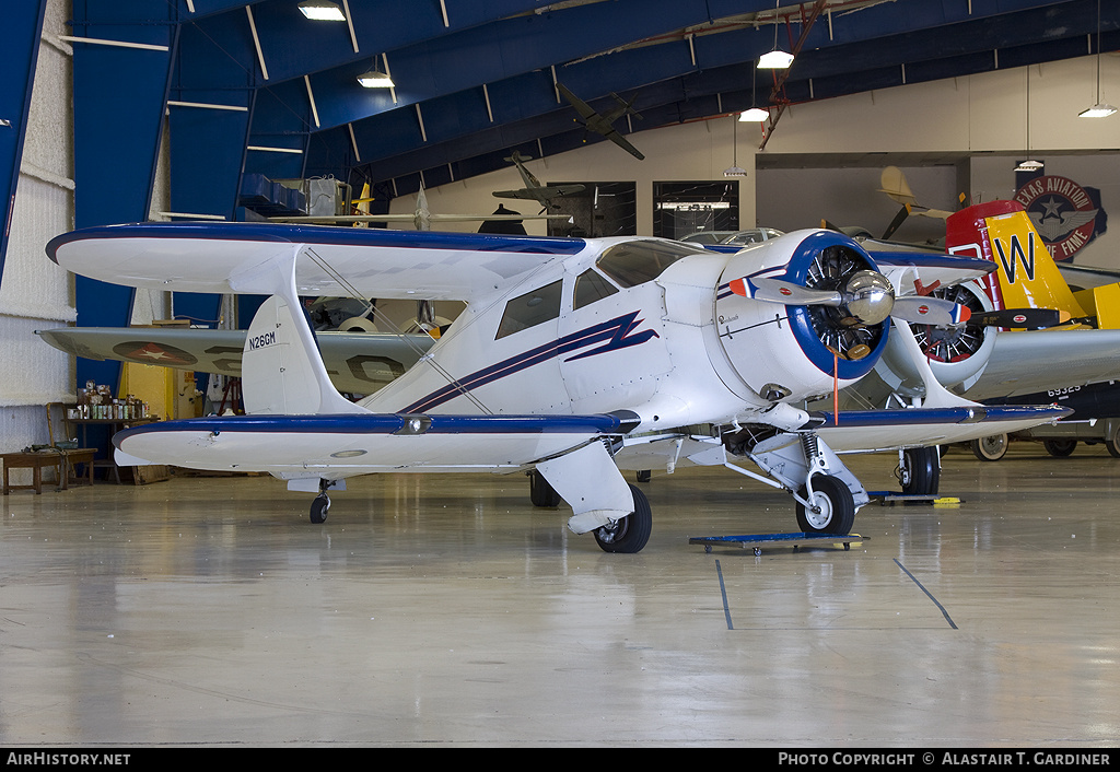 Aircraft Photo of N26GM | Beech D17S | AirHistory.net #66226