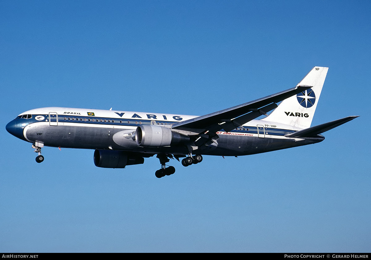 Aircraft Photo of PP-VNP | Boeing 767-241/ER | Varig | AirHistory.net #66227