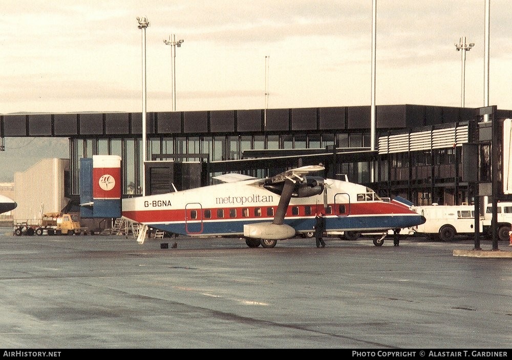 Aircraft Photo of G-BGNA | Short 330-200 | Metropolitan Airways | AirHistory.net #66238