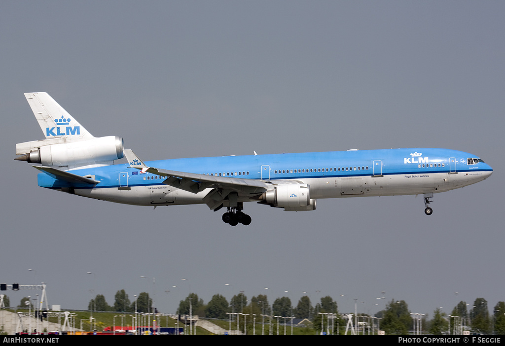 Aircraft Photo of PH-KCF | McDonnell Douglas MD-11 | KLM - Royal Dutch Airlines | AirHistory.net #66240