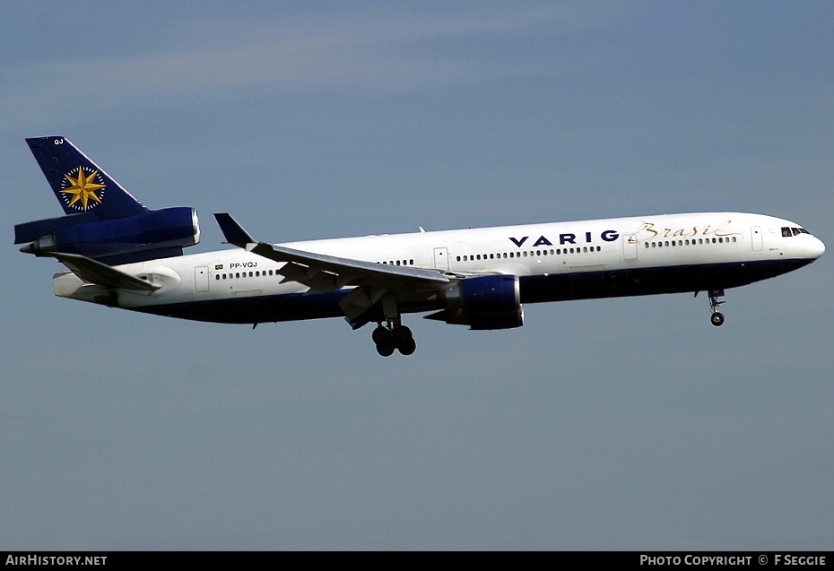 Aircraft Photo of PP-VQJ | McDonnell Douglas MD-11/ER | Varig | AirHistory.net #66276