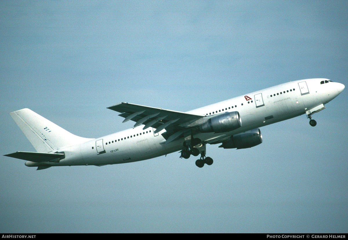 Aircraft Photo of V2-LDX | Airbus A300B4-203 | European Airlines | AirHistory.net #66281