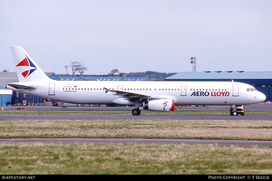 Aircraft Photo of D-AVZQ | Airbus A321-231 | Aero Lloyd | AirHistory.net #66282
