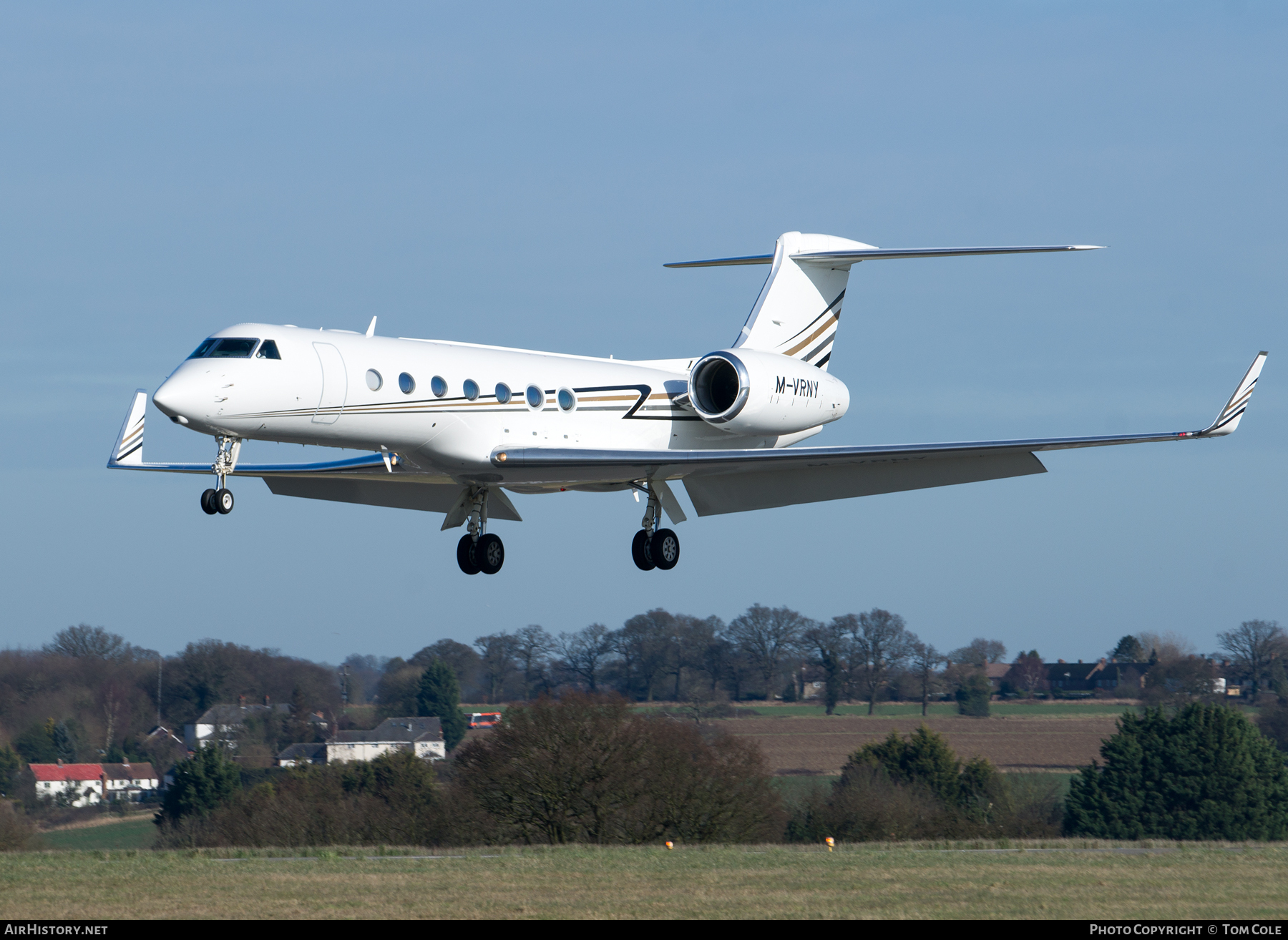 Aircraft Photo of M-VRNY | Gulfstream Aerospace G-V-SP Gulfstream G550 | AirHistory.net #66298