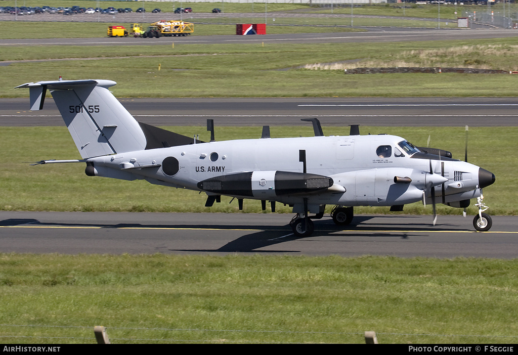 Aircraft Photo of 85-0155 / 50155 | Beech RC-12K Huron (A200CT) | USA - Army | AirHistory.net #66315