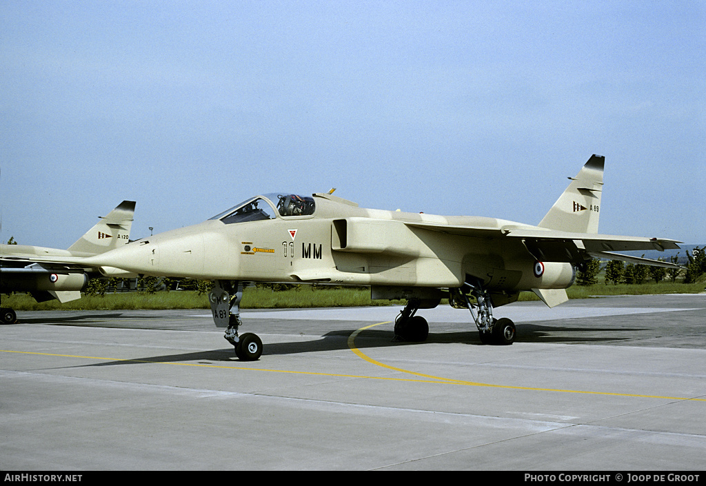 Aircraft Photo of A89 | Sepecat Jaguar A | France - Air Force | AirHistory.net #66332