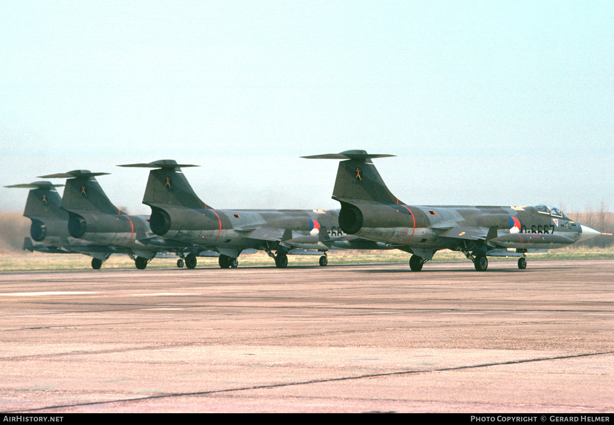 Aircraft Photo of D-6667 | Lockheed F-104G Starfighter | Netherlands - Air Force | AirHistory.net #66349