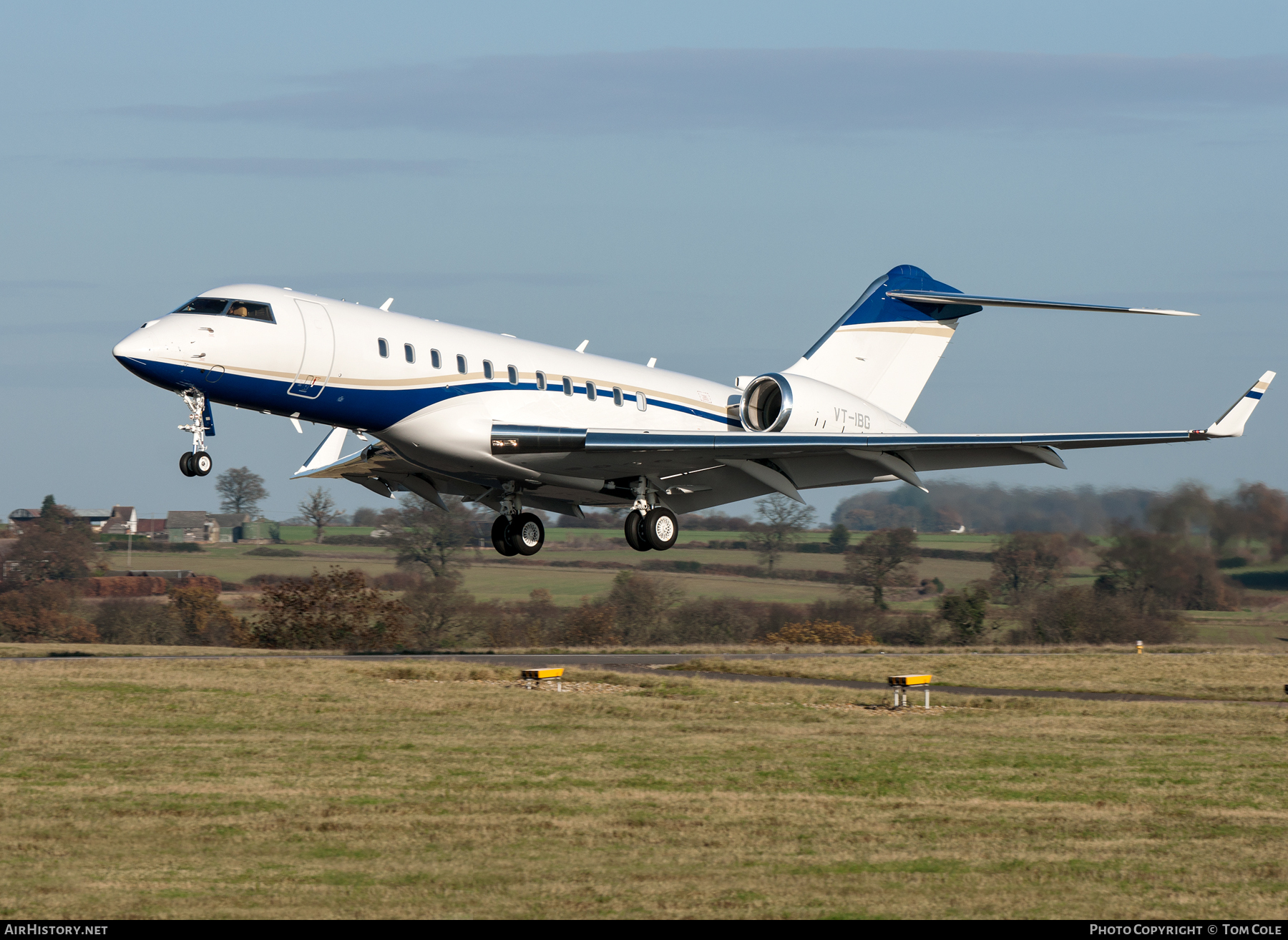 Aircraft Photo of VT-IBG | Bombardier Global 5000 (BD-700-1A11) | AirHistory.net #66350