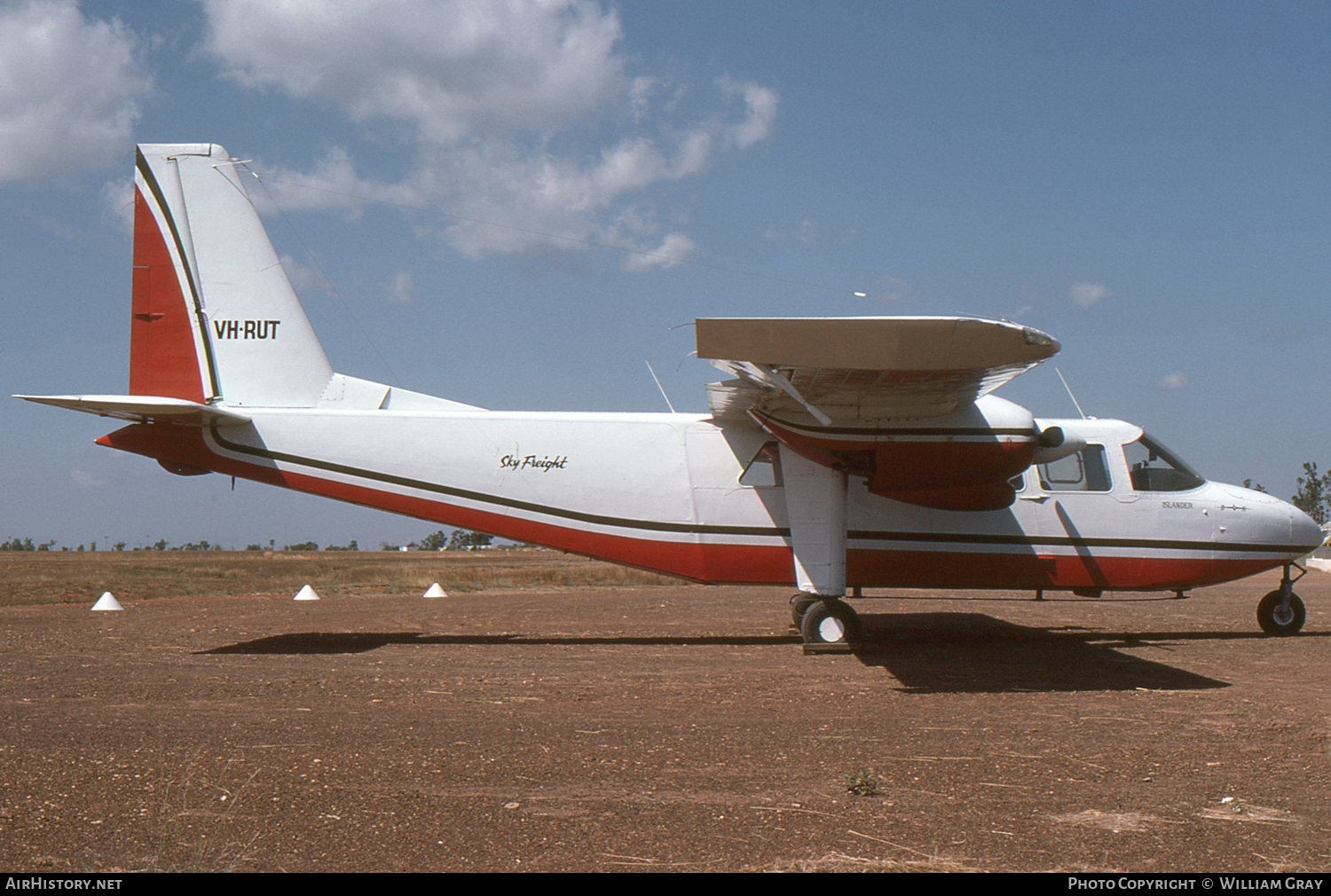 Aircraft Photo of VH-RUT | Britten-Norman BN-2A Islander | Sky Freight | AirHistory.net #66362