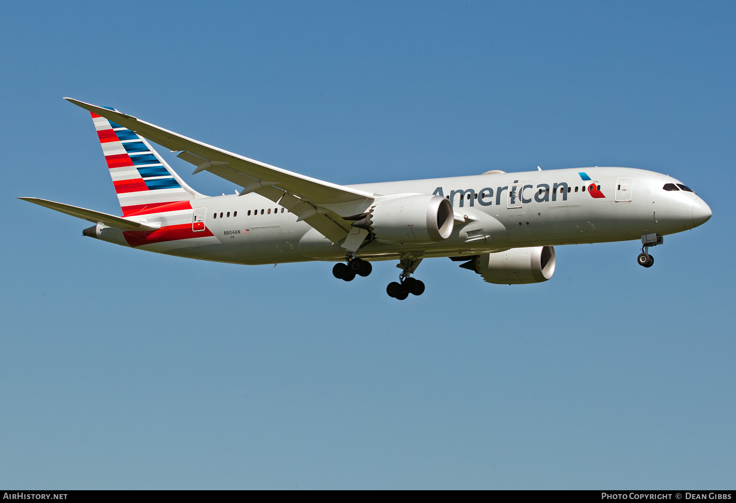 Aircraft Photo of N804AN | Boeing 787-8 Dreamliner | American Airlines | AirHistory.net #66364