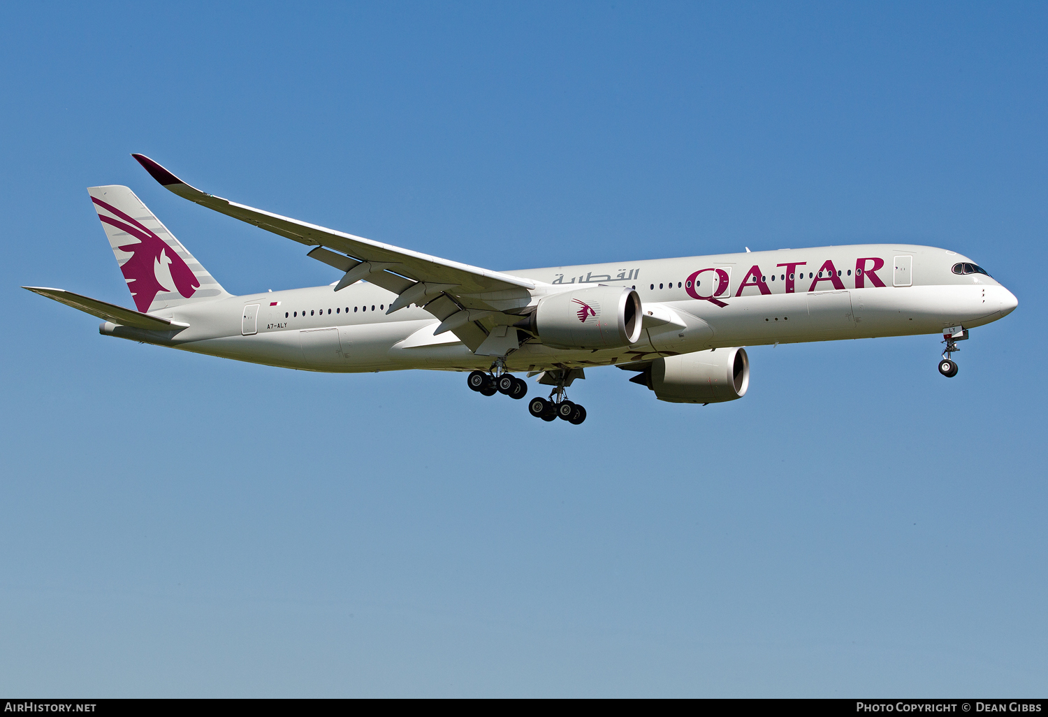 Aircraft Photo of A7-ALY | Airbus A350-941 | Qatar Airways | AirHistory.net #66366